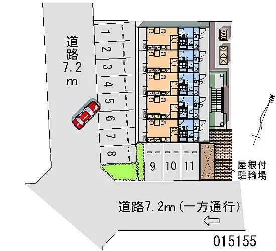 ★手数料０円★名古屋市南区柵下町　月極駐車場（LP）